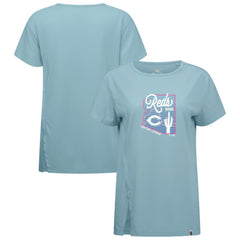Cincinnati Reds Levelwear Women's Influx Spring Training Sunrise Bold T-Shirt | MLB Shop