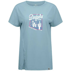 Los Angeles Dodgers Levelwear Women's Influx Spring Training Sunrise Bold T-Shirt | MLB Outlet