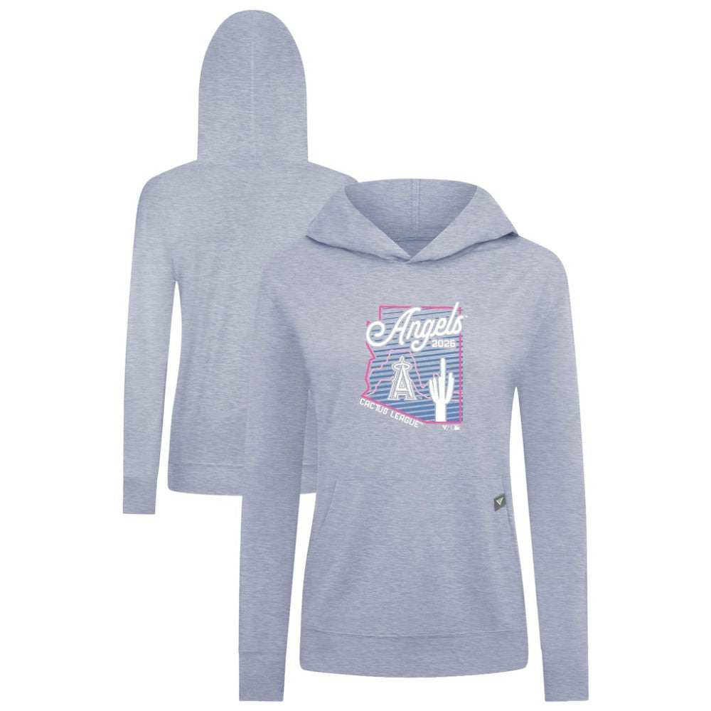 Los Angeles Angels Levelwear Women's Relay Spring Training Sunrise Bold Hoodie | MLB New