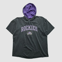 Colorado Rockies Logo 7 90s Hooded T-shirt | MLB Shop