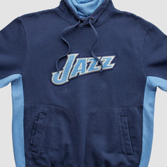 Utah Jazz NBA 2000s Hooded Pullover Sweatshirt For Sale