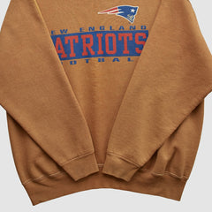 New England Patriots Fanatics Salem Sportswear 1996 Pullover Sweatshirt