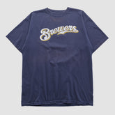 Milwaukee Brewers Majestic 2000s T-shirt | MLB Shop