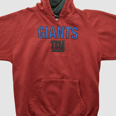 New York Giants Fanatics Reebok 2000s Hooded Pullover Sweatshirt