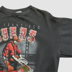 San Francisco 49ers Fanatics All Out Fan 90s Pullover Sweatshirt