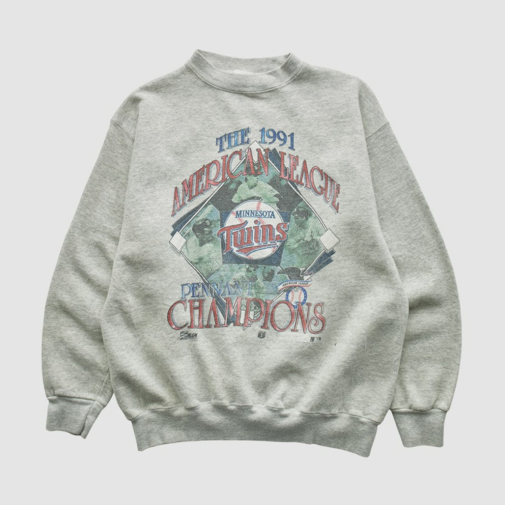 Minnesota Twins Salem Sportswear 1991 Pullover Sweatshirt | MLB Shop