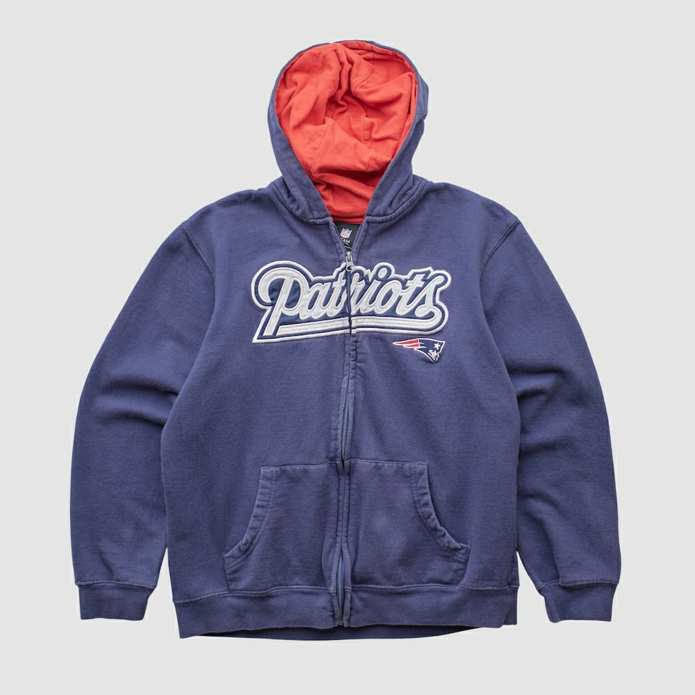 New England Patriots Fanatics NFL 2010s Hooded Full Zip Sweatshirt