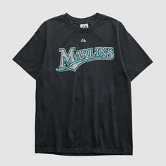 Miami Marlins Majestic 2000s T-shirt | MLB Online
