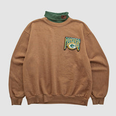 Green Bay Packers Fanatics Majestic 90s Pullover Sweatshirt