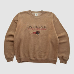 New England Patriots Fanatics Jostens 90s Pullover Sweatshirt