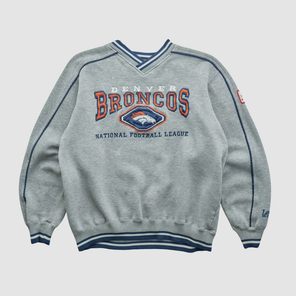 Denver Broncos Fanatics Lee Apparel 90s Pullover Sweatshirt