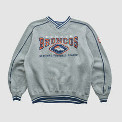 Denver Broncos Fanatics Lee Apparel 90s Pullover Sweatshirt