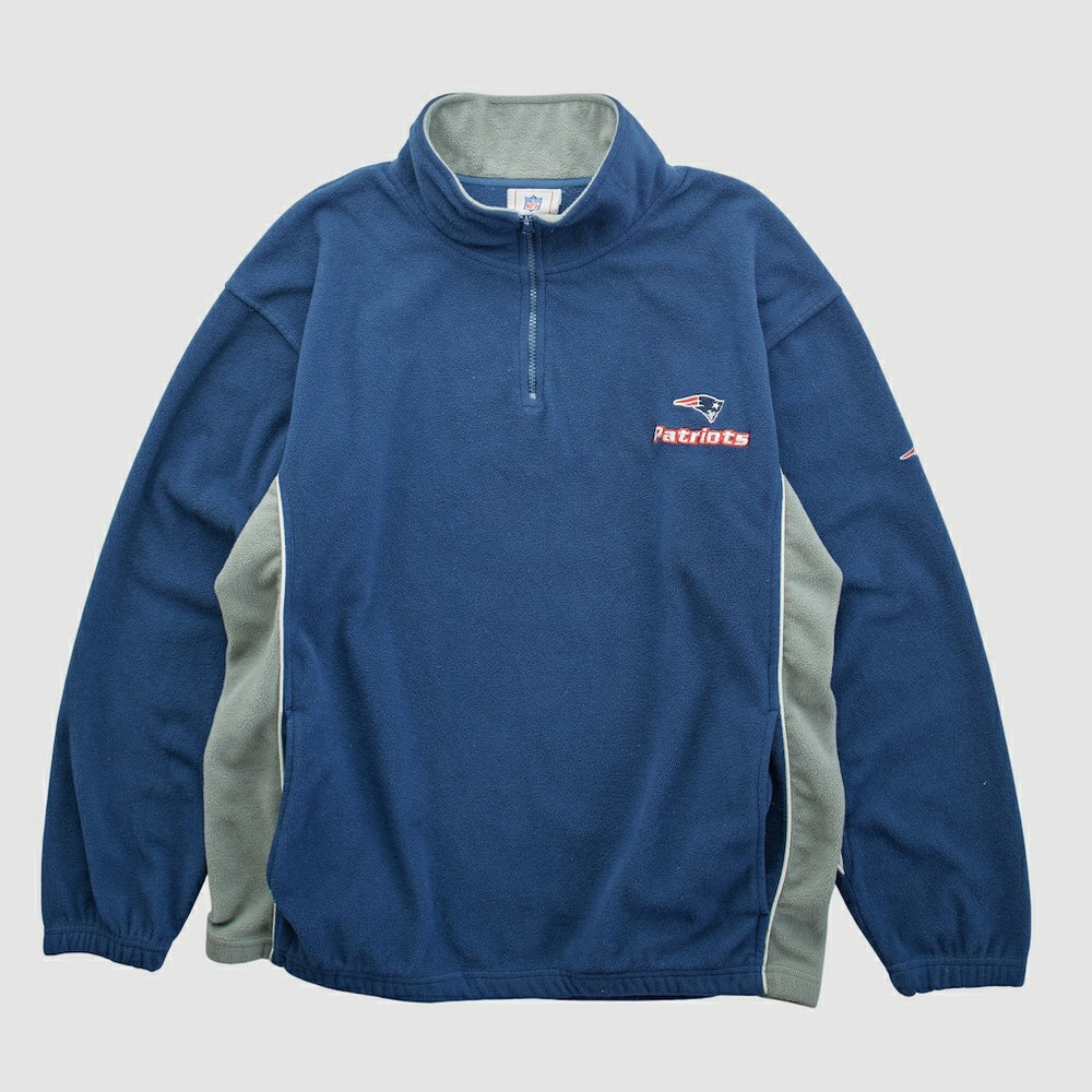 New England Patriots Fanatics NFL 2000s 1/4 Zip Sweatshirt