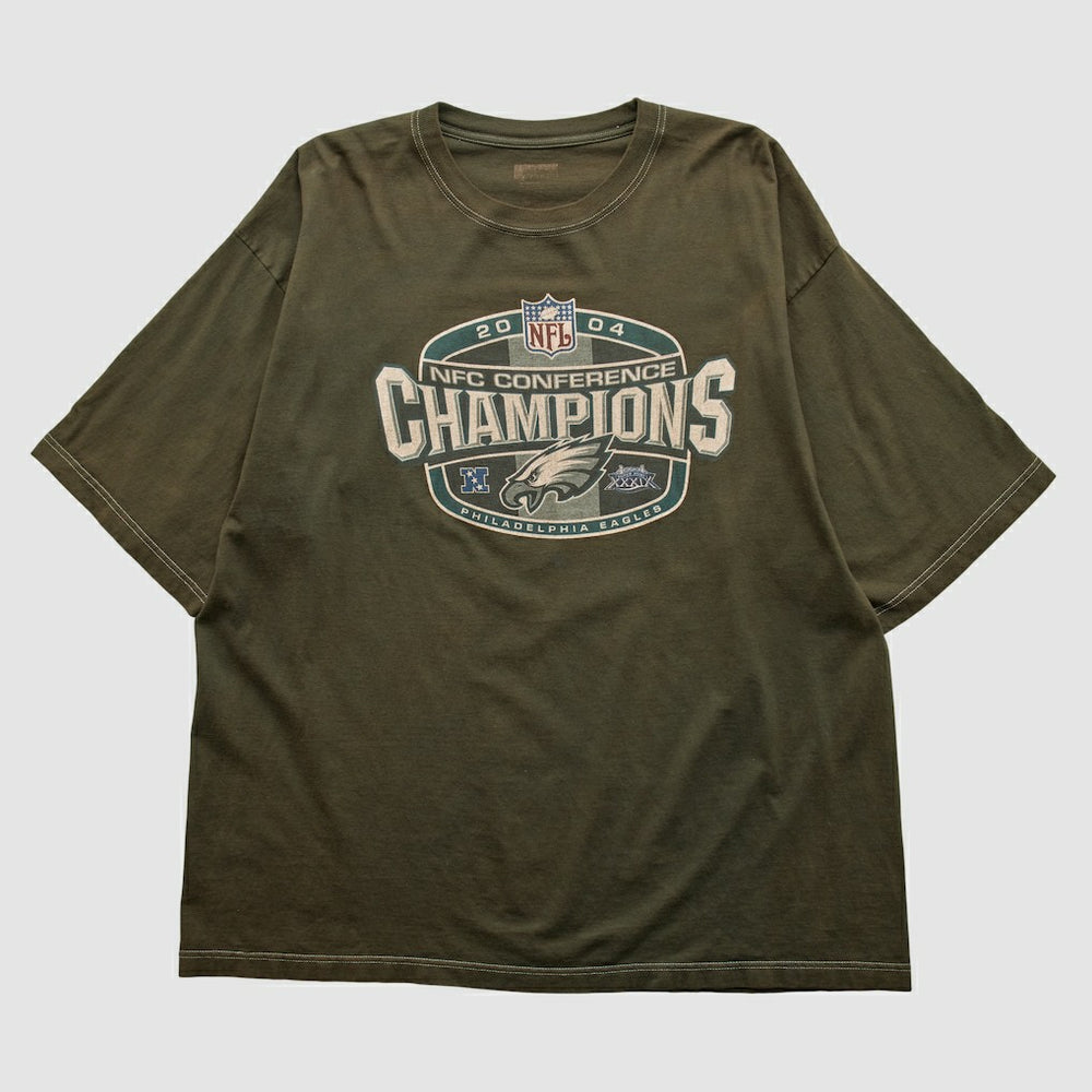 Philadelphia Eagles Fanatics NFC Conference Champs 2004 T-shirt