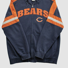 Chicago Bears Fanatics NFL 2010s Hooded Full Zip Sweatshirt