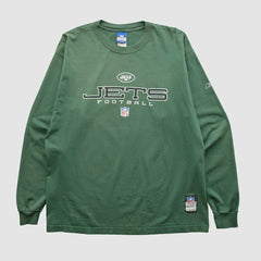 New York Jets Fanatics Reebok 2000s Long Sleeve T-shirt