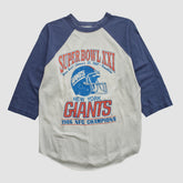 New York Giants Fanatics Super Bowl XXI Trench 1986 T-shirt