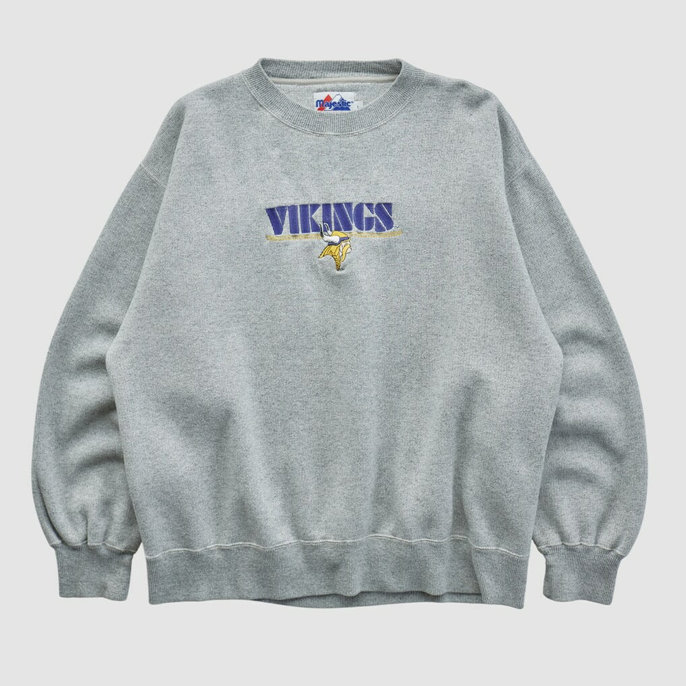 Minnesota Vikings Fanatics Majestic 2000s Pullover Sweatshirt