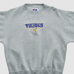 Minnesota Vikings Fanatics Majestic 2000s Pullover Sweatshirt