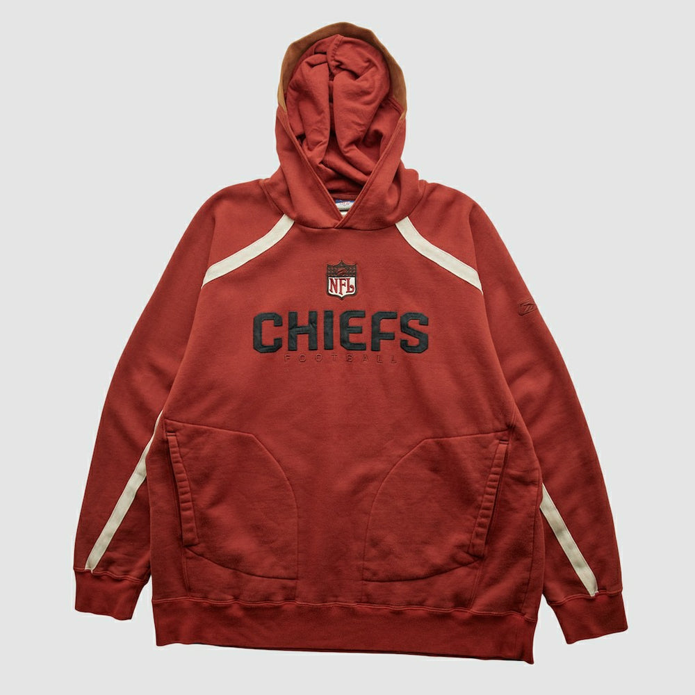 Kansas City Chiefs Fanatics Reebok 2000s Hooded Pullover Sweatshirt