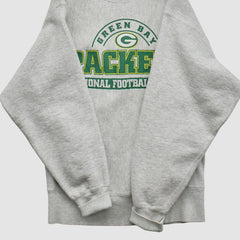 Green Bay Packers Fanatics Lee Sport 90s Pullover Sweatshirt