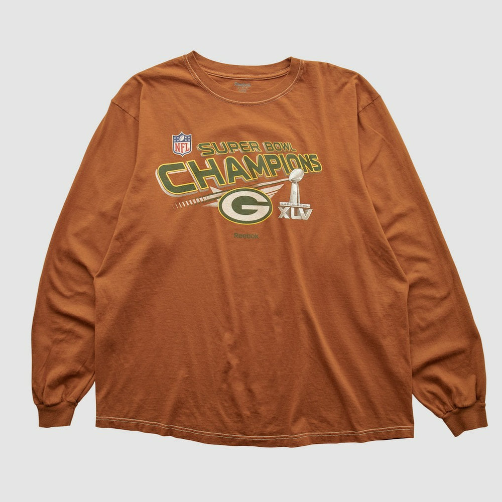 Green Bay Packers Fanatics Super Bowl Champions XLV Reebok 2011 Long Sleeve T-shirt