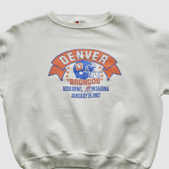 Denver Broncos Fanatics Signal Sports 1987 Pullover Sweatshirt