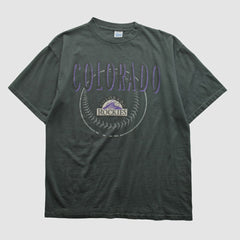 Colorado Rockies Salem Sportswear 90s T-shirt | MLB For sale