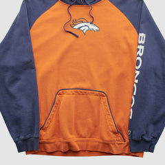 Denver Broncos Fanatics Reebok 2000s Hooded Pullover Sweatshirt