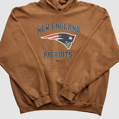 New England Patriots Fanatics NFL 2000s Hooded Pullover Sweatshirt