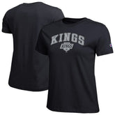 Los Angeles Kings Champion Women's Arch Mascot Logo T-Shirt Online