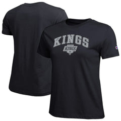 Los Angeles Kings Champion Women's Arch Mascot Logo T-Shirt Online
