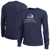 Colorado Avalanche Champion Women's Wordmark Lockup Long Sleeve T-Shirt Sale
