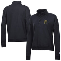 Vegas Golden Knights Champion Women's Powerblend Quarter-Zip Sweatshirt On Sale