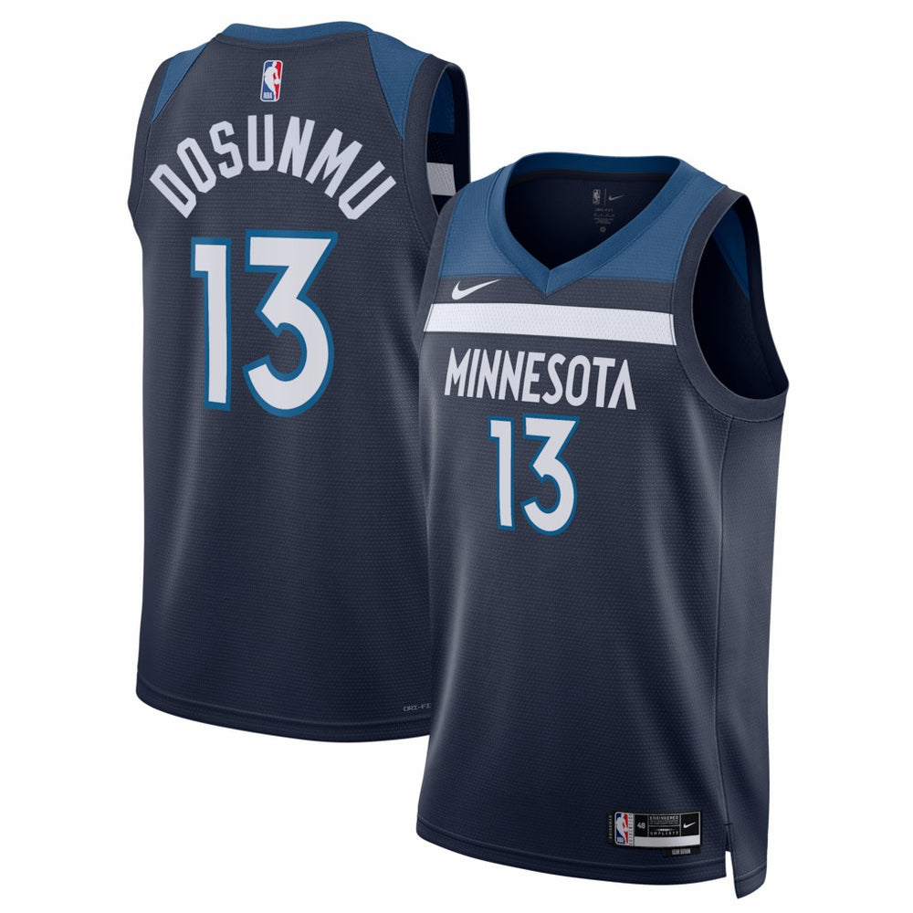 Ayo Dosunmu Minnesota Timberwolves Unisex Swingman Jersey - Icon Edition - Navy