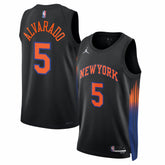 José Alvarado New York Knicks Jordan Brand Unisex Swingman Jersey Outlet