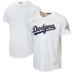 Los Angeles Dodgers Nike Youth 2026 Gold Collection Home Replica Jersey | MLB Sale