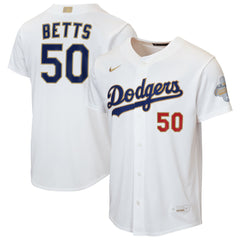 Mookie Betts Los Angeles Dodgers Nike Youth 2026 Gold Collection Home Replica Jersey | MLB New