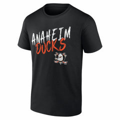 Anaheim Ducks Hustle Personalized Name & Number T-Shirt On Sale