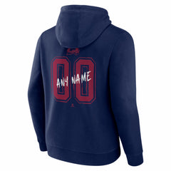 Colorado Avalanche Hustle Personalized Name & Number Hoodie Outlet