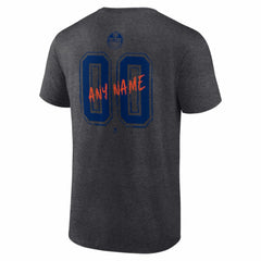 Edmonton Oilers Big & Tall Hustle Personalized Name & Number T-Shirt Online