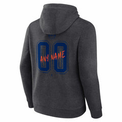 Edmonton Oilers Hustle Personalized Name & Number Hoodie Outlet