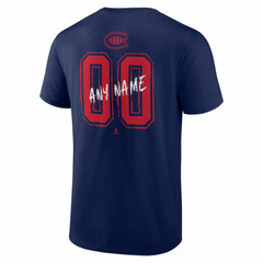 Montreal Canadiens Big & Tall Hustle Personalized Name & Number T-Shirt Online