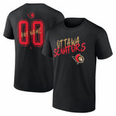 Ottawa Senators Hustle Personalized Name & Number T-Shirt Sale
