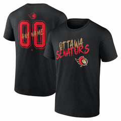 Ottawa Senators Hustle Personalized Name & Number T-Shirt Sale
