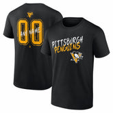 Pittsburgh Penguins Hustle Personalized Name & Number T-Shirt Discount