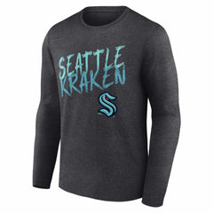 Seattle Kraken Hustle Personalized Name & Number Long Sleeve T-Shirt Discount