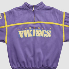 Minnesota Vikings Fanatics 90s 1/4 Zip Sweatshirt