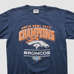 Denver Broncos Fanatics Lee Sport 1998 T-shirt