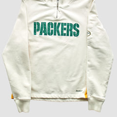 Green Bay Packers Fanatics Reebok 2000s 1/4 Zip Sweatshirt